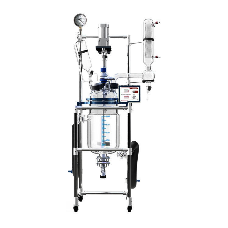 Chemical Double-Layer Explosion-Proof Batch Jacketed Glass Reactor